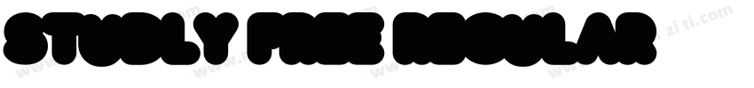 Studly Free Regular字体转换